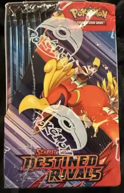 Pokemon Destined Rivals Booster Box FACTORY SEALED! - Image 2