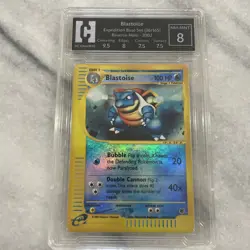 2002 Pokemon Expedition #36 Blastoise Holo HC 8 - Image 1