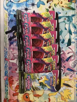 Pokemon Sword & Shield Fusion Strike Sleeved Booster Packs x 6 - Image 1