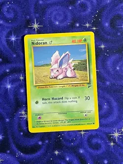 Pokemon TCG Nidoran 83/130 Base Set 2 - NM - Image 1