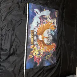 New Shining Legends Collection Playmat Play Mat TCG CCG HO OH Lugia Mew Pokemon - Image 2
