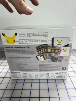 A240 POKEMON CELEBRATIONS FACTORY SEALED ELITE TRAINER BOX ETB - Image 4