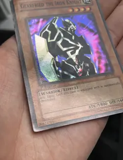 LP YUGIOH GEARFRIED THE IRON KNIGHT PSV-101 1ST EDITION English Super Rare Holo - Image 5