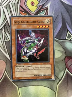 SD5-EN015 Ninja Grandmaster Sasuke Common 1st Edition NM Yugioh - Image 1