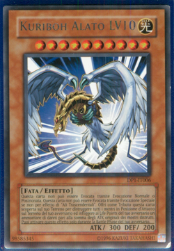 KURIBOH ALATO LV10 (Winged) • Rara • DP1 IT006 • Unl • heavy play • Yugioh! - Image 1