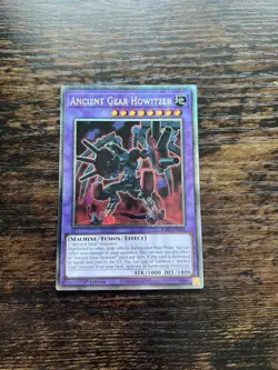 Ancient Gear Howitzer Quarter Century Secret Rare RA03-EN035 Yu-Gi-Oh! - Image 1