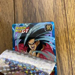 Dragon Ball GT Carddass 804 Double Sided Rare Card Used - Image 2