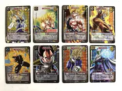 Dragon Ball Card Game 26 Glitter Cards Used Collectible - Image 1