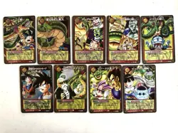 Dragon Ball Card Game 26 Glitter Cards Used Collectible - Image 3