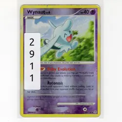 Pokemon TCG Wynaut 42/130 DP Base Set Reverse Holo Rare Card EN-HP 2007 - Image 3