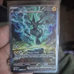 Pokemon TCG Zekrom EX Black Bolt English Card 166/086 Near Mint/Fresh From Pack - Image 1