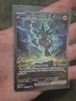 Pokemon TCG Zekrom EX Black Bolt English Card 166/086 Near Mint/Fresh From Pack - Image 4