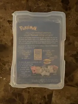 Rare Vintage 1999 POKEMON CARD BASE SET 2 PLAYER STARTER DECK FACTORY SEALED! 742818060578 - Image 3