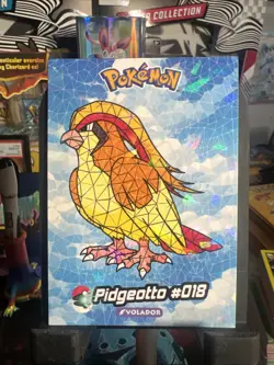 Pidgeot #18 - Cracked Ice Holo - Crystal Collection 2024 - ERROR CARDU - Image 1