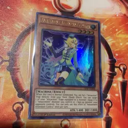 Yugioh! Lightning Overdrive Ultra Rare Amazement Attendant Comica Card Lot Of 10 - Image 1