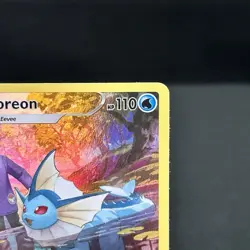 Pokemon TCG Card Vaporeon TG02 Ultra Rare Brilliant Stars Trainer Gallery - E-7 - Image 5
