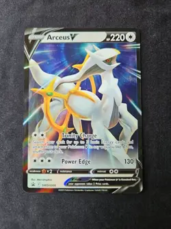 Arceus V SWSH306 Sword & Shield Black Star Promo Card NM Condition - Image 1