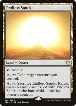 Endless Sands [Commander 2020] Near Mint MTG - Image 1