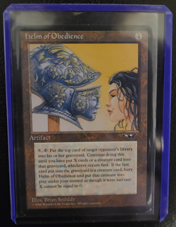 MTG Helm of Obedience (Lightly Played) Alliances 1996 - Rare - (LP) - Image 3
