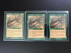 3 x HIDDEN STAG from Urza's Saga 265 Magic the Gathering 1998 MTG Vintage Green - Image 1