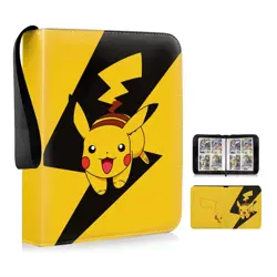 400 Pocket Card Album PU Zipper Book for Pokemon MTG YuGiOh Collectibles - Image 1