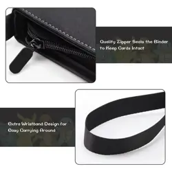 400 Pocket Card Album PU Zipper Book for Pokemon MTG YuGiOh Collectibles - Image 2