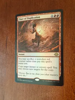 MTG - Flare of Duplication - (119/703) Modern Horizons 3 MH3 - NM FOIL - Image 2