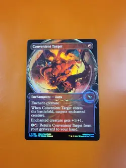 1x Convenient Target | FOIL Showcase | Murders at Karlov Manor | MTG Magic Cards - Image 3