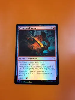 1x Concealed Weapon | FOIL | Murders at Karlov Manor | MTG Magic Cards - Image 3