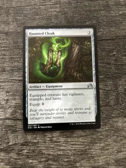 MTG 1x Haunted Cloak x1 LP Shadows over Innistrad - Image 1