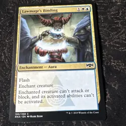 Lawmage's Binding Ravnica Allegiance 190/259 MTG Magic The Gathering B10222* - Image 1