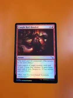 1x Caught Red-Handed | FOIL | Murders at Karlov Manor | MTG Magic Cards - Image 3