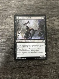 MTG 1x Accursed Witch x1 LP Shadows over Innistrad - Image 1