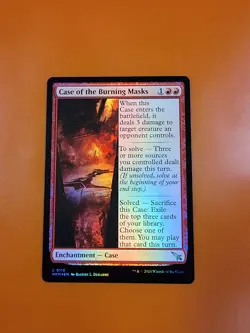1x Case of the Burning Masks | FOIL | Murders at Karlov Manor | MTG Magic Cards - Image 3