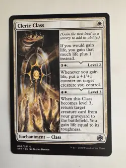 Cleric Class #6 (NM) Forgotten Realms AFR Magic MTG - Image 1