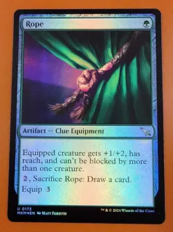 1x Rope | FOIL | Murders at Karlov Manor | MTG Magic Cards - Image 1