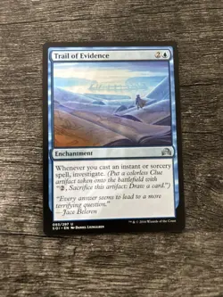 MTG 1x Trail of Evidence x1 LP Shadows over Innistrad - Image 1