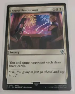 Mtg - Secret Rendezvous (0253) - Commander: FINAL FANTASY (FIC) - Nonfoil - 253 - Image 1