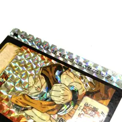 Dragon BallZ Carddass Son Goku Super Saiyan Kira Card 1992 Used Collectible - Image 5