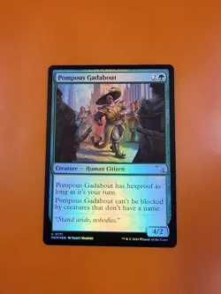 1x Pompous Gadabout | FOIL | Murders at Karlov Manor | MTG Magic Cards - Image 3