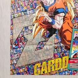 Dragon Ball Carddass Jumbo Card Poster Rare Spring 1995 Transformers Perks - Image 4