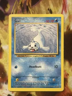 SEEL - 41/102 - Base Set - Pokemon Card - Mp - Image 1
