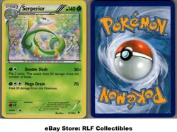 2012 Pokemon, B&W Boundaries Crossed, #13/149 Serperior, Holo Rare - Image 1