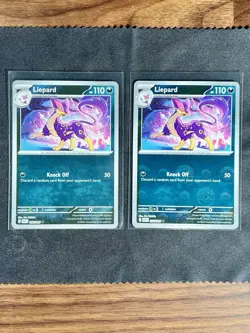 Liepard - Master Ball + Poke Ball Reverse - 056/086 English White Flare Pokemon - Image 1