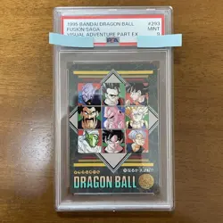 Dragon Ball Carddass Visual Adventure PSA 9 Trading Card - Image 1