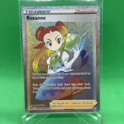 Pokemon TCG Roxanne - Rainbow Secret Rare - Astral Radiance - 206/189 - Image 1