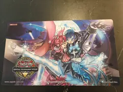 Yugioh Official Evil Twins Ki-Sikil & Lil-La Back to Duel Playmat - Image 1