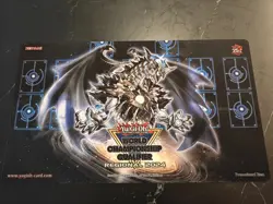 Yugioh Official Dark Hole Dragon 2024 Regional Playmat - Image 1
