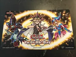 Yugioh Official Yami Dark Magician Dark Magician Girl Yugioh Day Playmat - Image 1