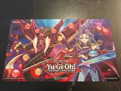 Yugioh Official Yuri & Starving Venom Fusion Dragon Win-A-Mat Playmat - Image 1